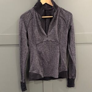 lululemon athletica Charcoal Zip-Up Jacket